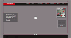 Desktop Screenshot of leathertech.co.uk
